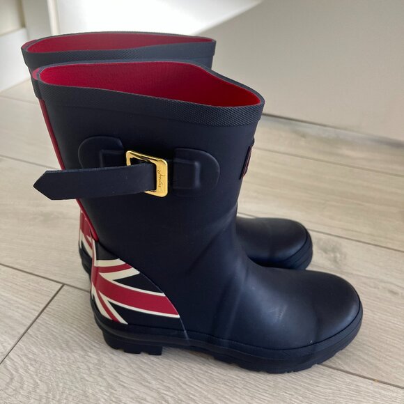 Brand New | Adjustable Mid Calf Wellies, Rain Boots - Picture 1 of 6